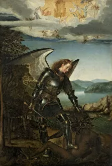 Armor Collection: Saint Michael the Archangel, Early16th century. Artist: Anonymous