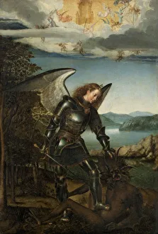 Saint Michael the Archangel, Early16th century. Artist: Anonymous Saint Michael the Archangel, Early16th century. Artist: Anonymous