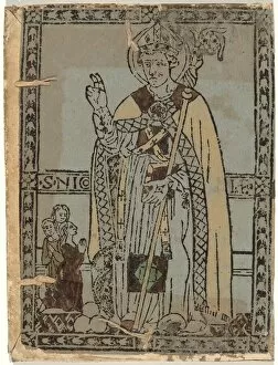Crosier Collection: Saint Nicolas of Myra, 1470s. Creator: Unknown