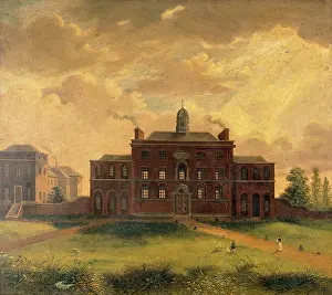 Highgate Prints: Saint Pancras smallpox hospital, London, c1840s. Creator: George Sidney Shepherd