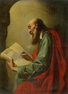 Quill Pen Prints: Saint Paul, 18th century. Creator: Unknown
