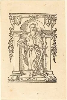 Saint Paul with Book and Sword. Creator: Hans Holbein the Younger