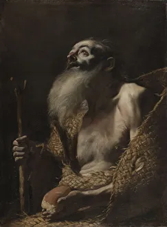 Mattia Preti Prints: Saint Paul the Hermit, c. 1662-1664. Creator: Mattia Preti (Italian, 1613-1699)