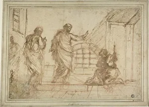 Paul The Apostle Prints: Saint Paul and the Jailer, n.d. Creator: Unknown