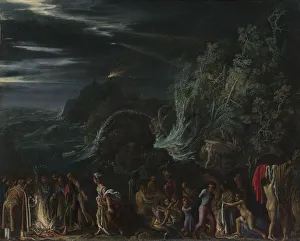 Apostle Paul Gallery: Saint Paul on Malta, ca. 1600. Artist: Elsheimer, Adam (1578-1610)