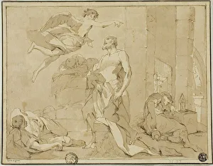 Paul The Apostle Prints: Saint Paul Rescued from Prison by an Angel, n.d. Creator: Unknown