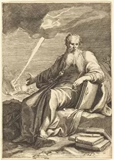 Callot Jacques Collection: Saint Paul, Seated. Creator: Unknown