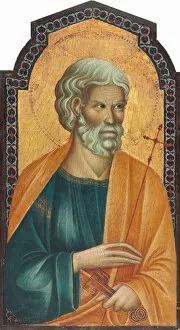 Images Dated 30th March 2021: Saint Peter, c. 1310. Creator: Grifo di Tancredi