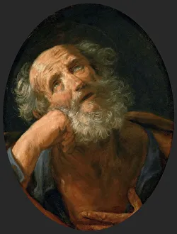 1640 Prints: Saint Peter, c. 1640. Creator: Reni, Guido (1575-1642)