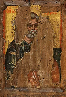 Greek School Prints: Saint Peter, Saint Vincent and Saint Victor, between 1500 and 1600. Creator: Greek School