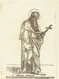 St Philip Prints: Saint Philip. Creator: Jacques Stella