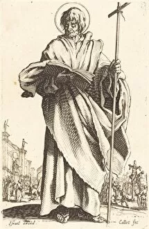 Saint Philip, published 1631. Creator: Jacques Callot