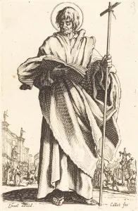 Philip St Prints: Saint Philip, published 1631. Creator: Jacques Callot