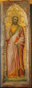 A Saint, Possibly James the Greater, 1384-85. Creator: Spinello Aretino A Saint, Possibly James the Greater, 1384-85. Creator: Spinello Aretino