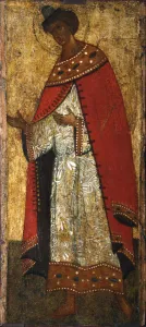 Saint Prince Gleb, 15th century