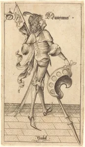Saint Quirinus of Neuss. Creator: Israhel van Meckenem