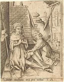 Saint Roch, c. 1490 / 1500. Creator: Israhel van Meckenem
