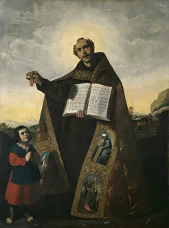 Latin Prints: Saint Romanus of Antioch and Saint Barulas, 1638. Creator: Francisco de Zurbaran