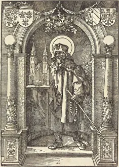 Nuremberg Prints: Saint Sebaldus. Creator: Hans Springinklee