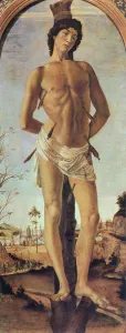 Alessandro Di Mariano Di Vanni Filipepi Gallery: Saint Sebastian, 1474. Artist: Sandro Botticelli