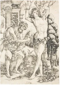 Master I Prints: Saint Sebastian, 1506/07. Creator: Master I.B. with the Bird