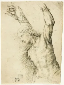 Martyred Prints: Saint Sebastian, 1580s. Creators: Vincenzo Campi, St Sebastian