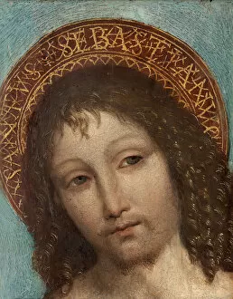 Christian Saint Collection: Saint Sebastian. Artist: Bergognone, Ambrogio (1453-1523)
