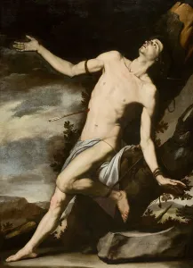 Ribera Prints: Saint Sebastian. Artist: Ribera, Jose, de (1591-1652)