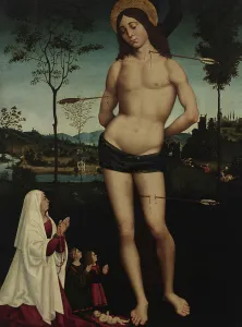 Survivor Prints: Saint Sebastian, c1505. Creator: Antonio Rimpacta