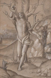 Saint Sebastian, ca. 1524. Creator: Gerolamo Giovenone