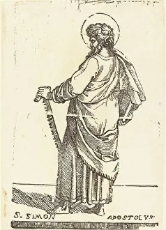 St Simon Prints: Saint Simon. Creator: Jacques Stella