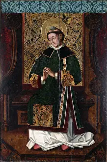 Loyalty Prints: Saint Stephen, 1475-1499. Creator: Jimenez (Ximenez), Miguel (active 1462-1505)