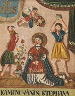 Orava Gallery Prints: Saint Stephen, 1801-1900. Creator: Unknown