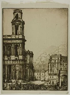 Alter Gallery: Saint Sulpice, Paris: La Petite Tour, 1901. Creator: Donald Shaw MacLaughlan