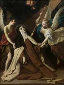 Ecstasy Prints: Saint Theresa of Avila in Ecstasy. Creator: Gerard Seghers