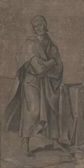 Brush And Gray Wash Gallery: Saint Thomas, 1527. Creator: Hans Holbein the Younger