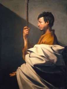 Apostles Collection: Saint Thomas the Apostle, c. 1612. Creator: Ribera, Jose, de (1591-1652)