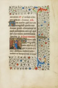 Didymus Prints: Saint Thomas with a Book; Book of Hours