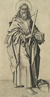 Illustrated Collection: Saint Thomas, ca. 1490-1500. Creator: Master FVB