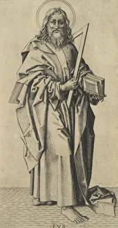 Santa Gallery: Saint Thomas, ca. 1490-1500. Creator: Master FVB