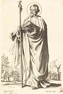 Saint Thomas Collection: Saint Thomas, published 1631. Creator: Jacques Callot
