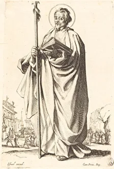 St Thomas Prints: Saint Thomas, published 1631. Creator: Jacques Callot