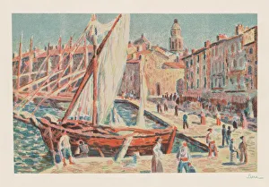 Saint-Tropez, 1897. Creator: Maximilien Luce (French, 1858-1941)