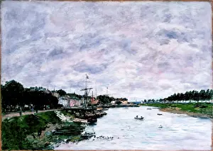 1890 Prints: Saint-Valery-sur-Somme, 1890. Creator: Eugene Louis Boudin