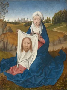 Saint Veronica [obverse], c. 1470 / 1475. Creator: Hans Memling