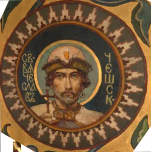 Viktor Mikhaylovich 1848 1926 Prints: Saint Wenceslaus I, Duke of Bohemia
