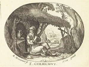 Saint William Prints: Saint William the Hermit. Creator: Balthasar Moncornet