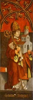 Bishops Mitre Collection: Saint Wolfgang, c. 1500 / 1525. Creator: Unknown