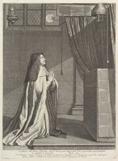 Phillippe De Champaigne Prints: Sainte Julienne de Mont-Cornillon. Creator: Jean Morin