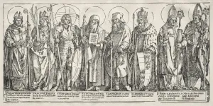 The Eight Saints of Austria, c. 1515. Creator: Albrecht Dürer (German, 1471-1528)